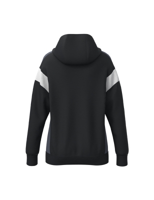 ERIMA Damen CELEBRATE 125 Training Jacket with hood schwarz/slate grey