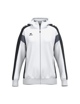 ERIMA Damen CELEBRATE 125 Training Jacket with hood weiß/schwarz