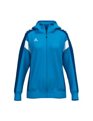 ERIMA Damen CELEBRATE 125 Training Jacket with hood curacao/new royal