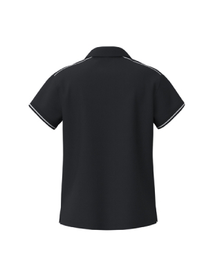 ERIMA Damen CMPT Poloshirt schwarz/weiß