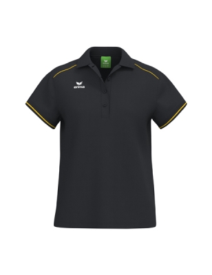 ERIMA Damen CMPT Poloshirt schwarz/gelb