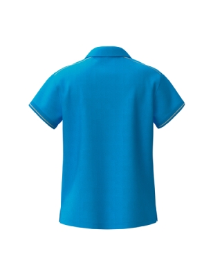 ERIMA Damen CMPT Poloshirt curacao/weiß