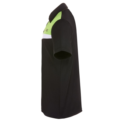 GEWO Poloshirt Fondi I schwarz/lime