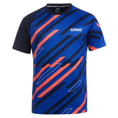 GEWO T-Shirt Ponza III navy/orange