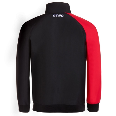 GEWO Trainingsjacke Fondi I schwarz/rot