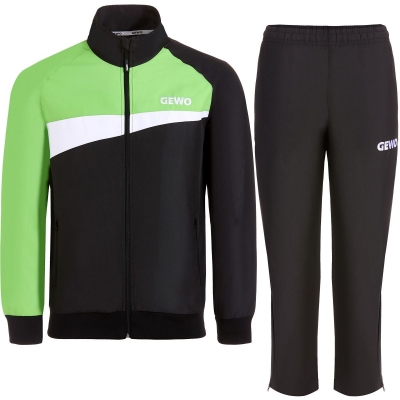 GEWO Trainingsanzug Fondi III schwarz/lime