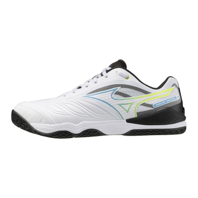 Mizuno Schuh Wave Medal 8 weiß/schwarz