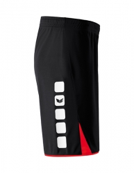 ERIMA CLASSIC 5-C Shorts schwarz/rot