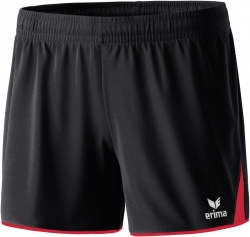 ERIMA Damen CLASSIC 5-C Shorts schwarz/rot