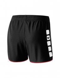 ERIMA Damen CLASSIC 5-C Shorts schwarz/rot