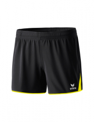 ERIMA Damen CLASSIC 5-C Shorts schwarz/neon gelb