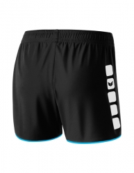 ERIMA Damen CLASSIC 5-C Shorts schwarz/curacao