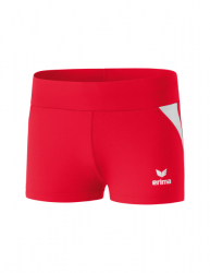 ERIMA Damen Hotpants rot/weiß