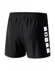 ERIMA Damen CLASSIC 5-C Shorts schwarz/weiß