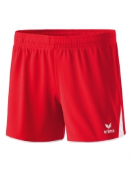 ERIMA Damen CLASSIC 5-C Shorts rot/weiß