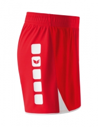 ERIMA Damen CLASSIC 5-C Shorts rot/weiß