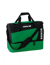 ERIMA Club 5 Sporttasche mit Bodenfach smaragd/schwarz