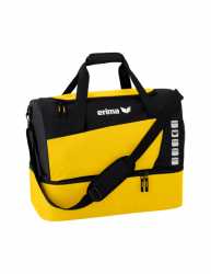 ERIMA Club 5 Sporttasche mit Bodenfach gelb/schwarz