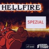 S&T Abwehrschläger mit Holz Firestarter, VH Secret Flow Chop, RH Hellfire/Hellfire Spezial