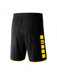 ERIMA CLASSIC 5-C Shorts schwarz/gelb