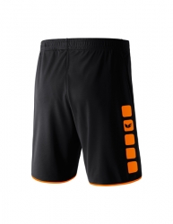 ERIMA CLASSIC 5-C Shorts schwarz/orange