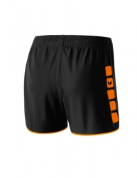 ERIMA Damen CLASSIC 5-C Shorts schwarz/orange