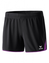 ERIMA Damen CLASSIC 5-C Shorts schwarz/lila