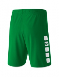 ERIMA CLASSIC 5-C Shorts smaragd/weiß