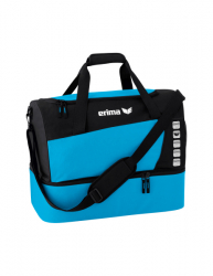 ERIMA Club 5 Sporttasche mit Bodenfach curacao/schwarz