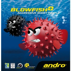 andro Belag Blowfish plus (Kurznoppe)