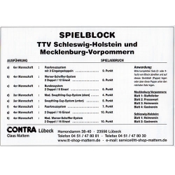Spielblock Mecklenburg-Vorpommern