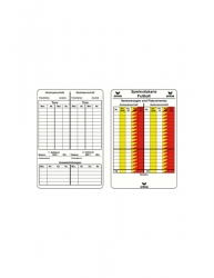 ERIMA Spielnotizkarten Fussball weiß