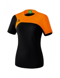 ERIMA Damen Club 1900 2.0 T-Shirt schwarz/orange