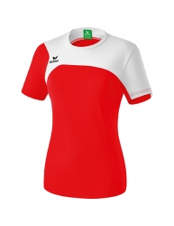 ERIMA Damen Club 1900 2.0 T-Shirt rot/weiß