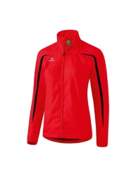 ERIMA Damen Laufjacke rot/schwarz