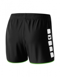 ERIMA Damen CLASSIC 5-C Shorts schwarz/green