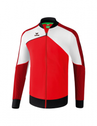 ERIMA Premium One 2.0 Präsentationsjacke rot/weiß/schwarz