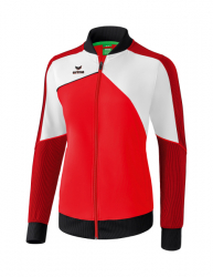 ERIMA Damen Premium One 2.0 Präsentationsjacke rot/weiß/schwarz