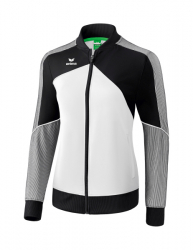 ERIMA Damen Premium One 2.0 Präsentationsjacke weiß/schwarz/weiß