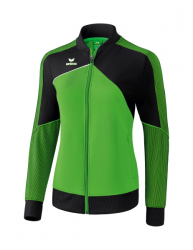 ERIMA Damen Premium One 2.0 Präsentationsjacke green/schwarz/weiß