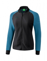 ERIMA Damen Premium One 2.0 Freizeitjacke schwarz/niagara