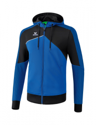 ERIMA Premium One 2.0 Trainingsjacke mit Kapuze new royal/schwarz/weiß