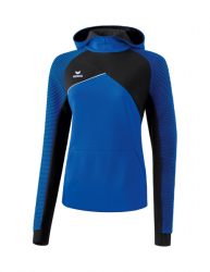 ERIMA Damen Premium One 2.0 Kapuzensweat new royal/schwarz/weiß