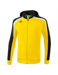 ERIMA Liga 2.0 Trainingsjacke mit Kapuze gelb/schwarz/weiß