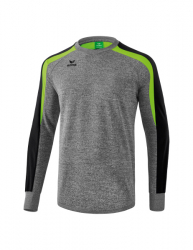 ERIMA Liga 2.0 Sweatshirt grau melange/schwarz/green gecko