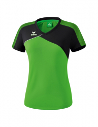 ERIMA Damen Premium One 2.0 T-Shirt green/schwarz/weiß