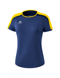 ERIMA Damen Liga 2.0 T-Shirt new navy/gelb/dark navy