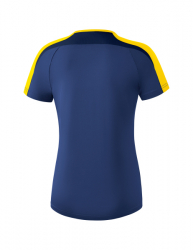 ERIMA Damen Liga 2.0 T-Shirt new navy/gelb/dark navy