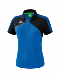 ERIMA Damen Premium One 2.0 Poloshirt new royal/schwarz/weiß