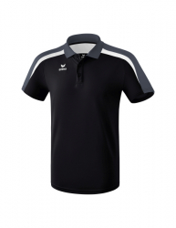 ERIMA Liga 2.0 Poloshirt schwarz/weiß/dunkelgrau